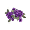 PT1413 - Purple Rose flower XL (Sew on)
