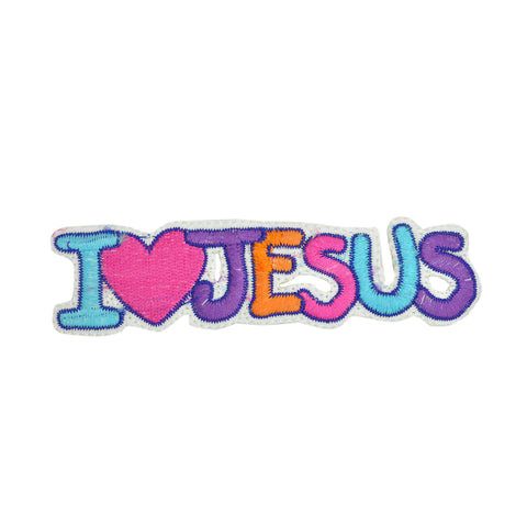 PS1589 - I Love Jesus (Iron on)