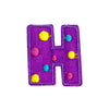 PH1037H - H letter (Iron on)