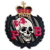PH215 - PB Skull Crown (Sew On)