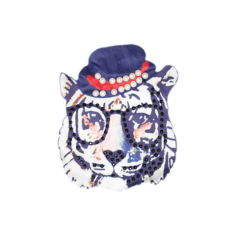 PT1420 - Fancy Old Tiger (Iron on)
