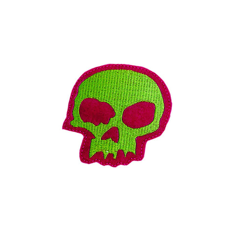 PS1657 - Green Skull (Iron on)
