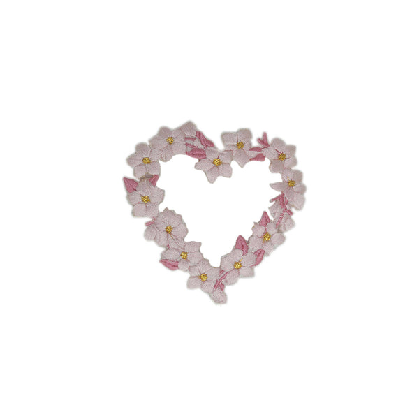PS1769 - Flower Heart (Iron on)