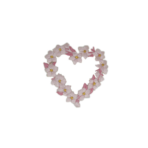 PS1769 - Flower Heart (Iron on)
