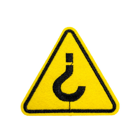 PT565 - Warning Question Mark (Iron on)