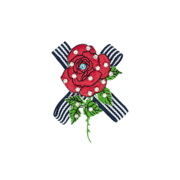 PS1548 - Stone Rose (Iron on/Pin)