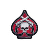 PS1519 - Spade Skull Guns XL (Iron on)