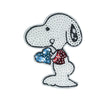 PT1308 - Sequin Snoopy (Iron on)