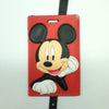 L00383 - Mickey Red Back Luggage Tag