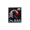 PT518 - XO Rainbow Heart (Iron on)