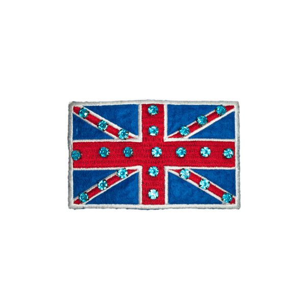 PS1529 - Stone Union Jack (Iron on/Pin)