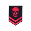 PH897 - Red Skull Badge (Iron on)