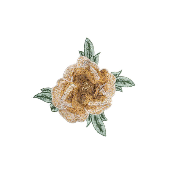 PT1205 - Layered Brown Flower XL (Sew on)