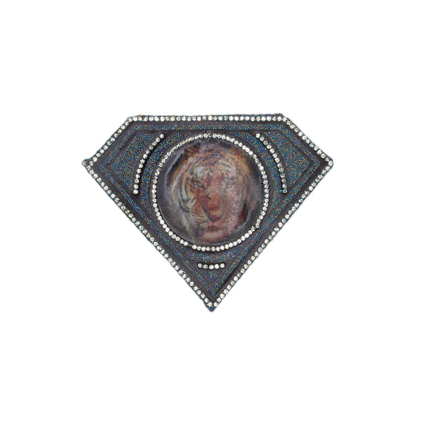 PT1245 - 3D Diamond Tiger (Iron on)