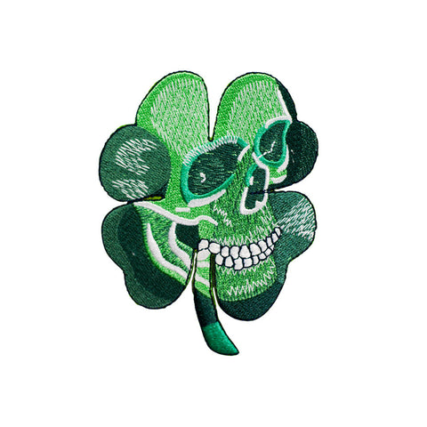 PH811 - Clover Skull (Iron on)
