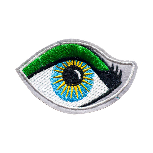 PT353 - Green Eye (Iron on)