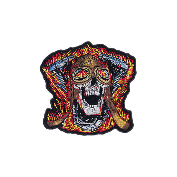 PS1518 - Fire Skull Engine XL (Iron on)