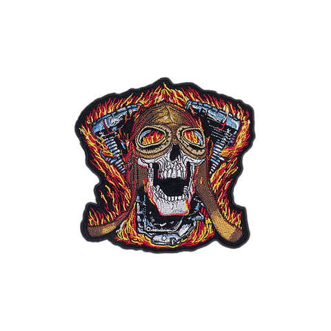 PS1518 - Fire Skull Engine XL (Iron on)