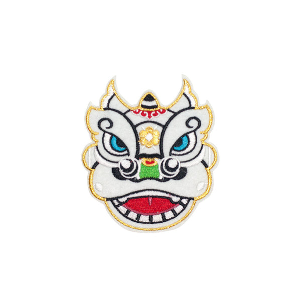 PH745 - White Lucky Dragon (Iron on)