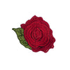 PT1208 - Red one Leaf Flower (Sew on)