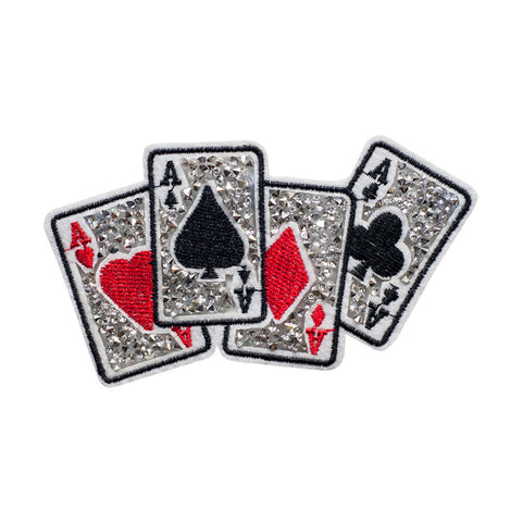 PT508 - 4 ACE Card (Iron on)