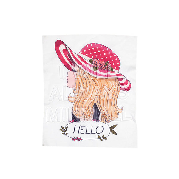 PT1424 - Embossed I Will - Hello XL (Sew On)
