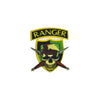 PT1325 - Ranger Skull Cross Velvet (Iron on)