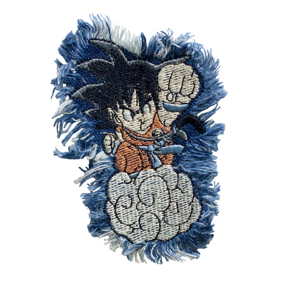 PT325 - Denim Goku Dragon Ball Z - (Sew on)