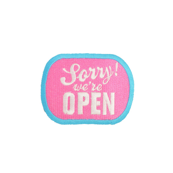 PS1662 - Sorry We're Open (Iron on)