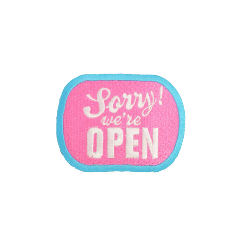 PS1662 - Sorry We're Open (Iron on)