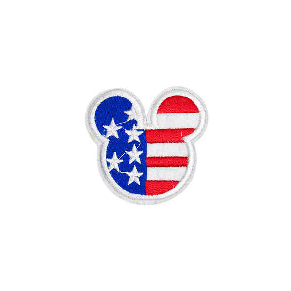 PT1131 - Mickey Head USA (Iron on)