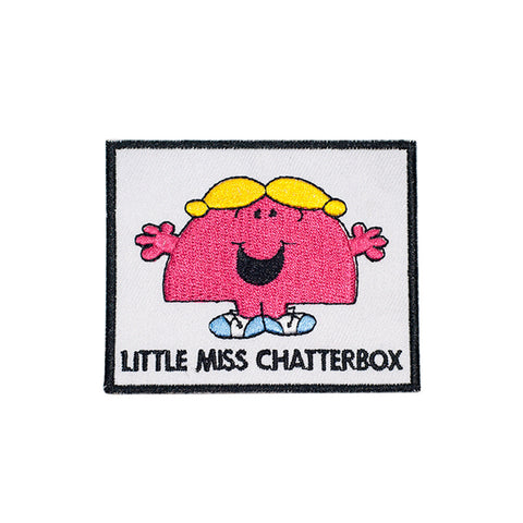 PH877 - Little Miss Chatterbox (Iron on)