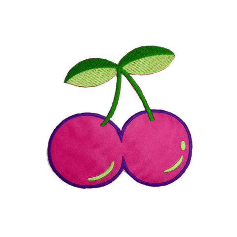 PS1663 - Pink Cherry Medium size (Iron on)
