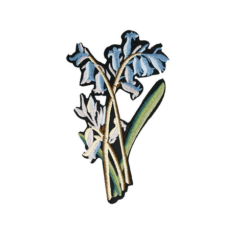 PT1210 - Blue Flower (Iron on)
