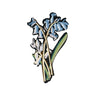 PT1210 - Blue Flower (Iron on)