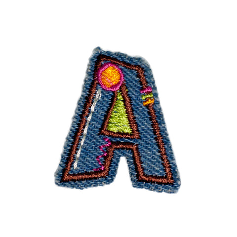 PH1036A - A DENIM LETTER (Iron on)