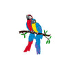 PS1494 - Two Parrots (Iron on)