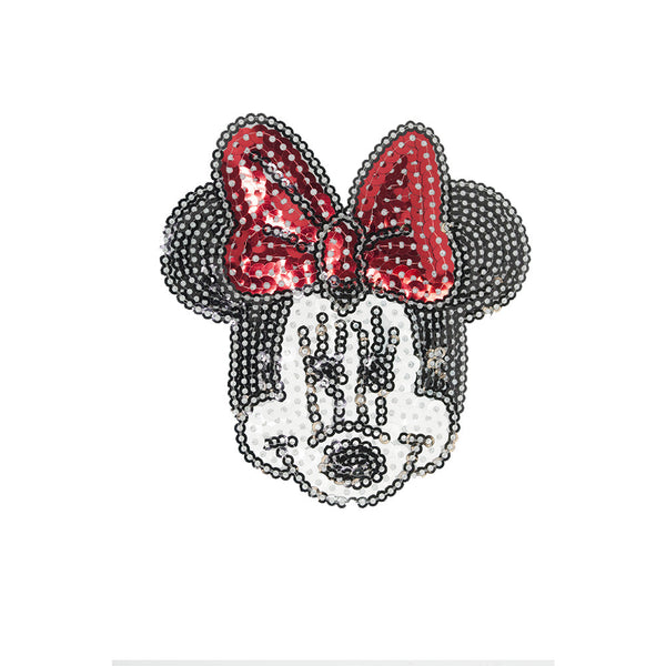 PT1187 - Sequin Minnie Head (Sew ON)