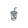 PT1262 - Take Away Drink (Iron on)