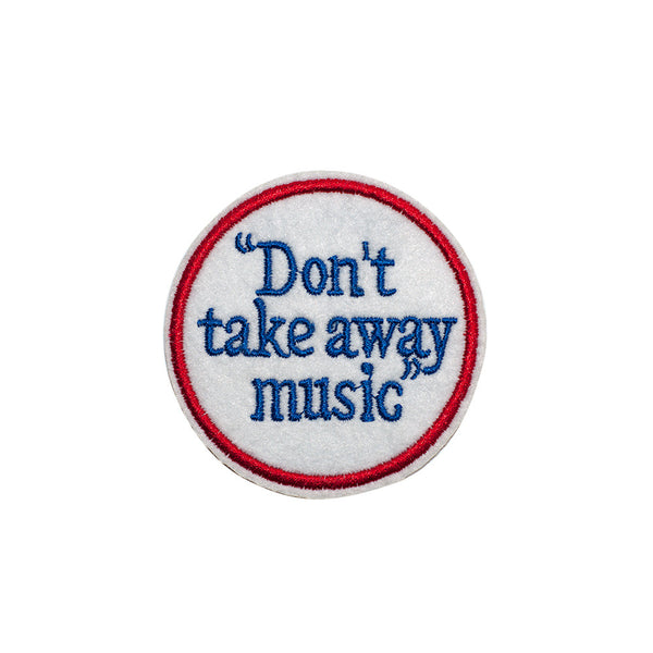 PH733 - Don't take away music (Iron on)