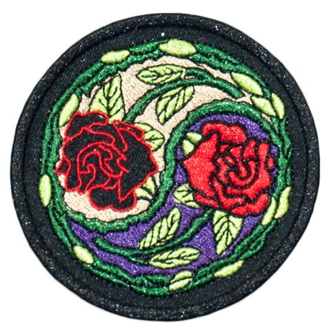 PH35 - Double Rose (Iron on)