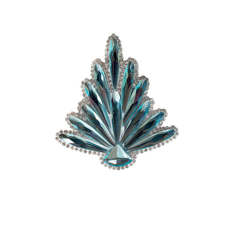 PT515 - Blue leaf (Iron on)