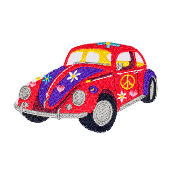 PH937 - Red Beetle Car (Iron on)