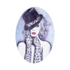 PT1224 Woman Hat Portrait (Iron on)