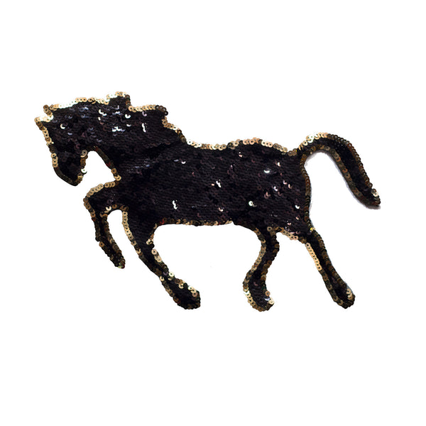 PT264 - Sequin Horse XL (Sew On)