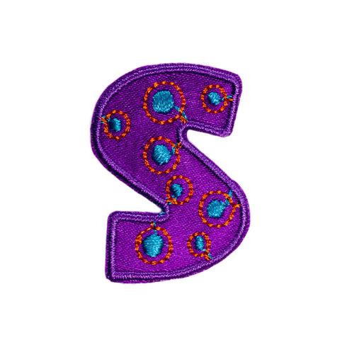 PH1037S - S letter (Iron on)