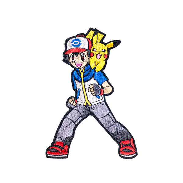 PH844 - Kid & Pikachu (Iron on)