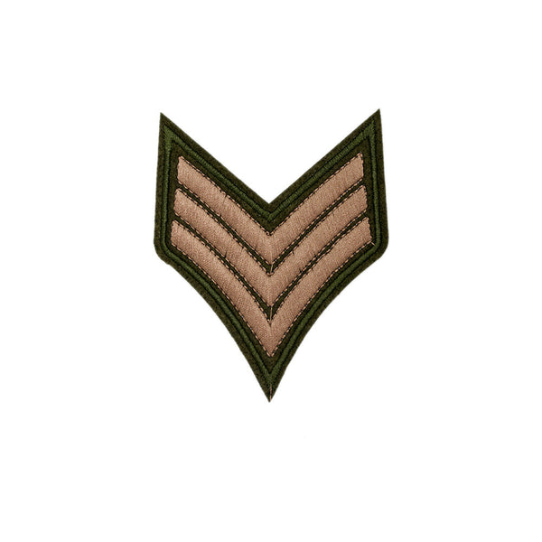 PT1123 Green Brown Army (Iron on)