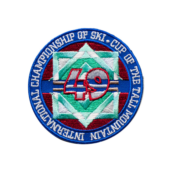 PT349 - 49 Ski Cup Badge (Iron on)