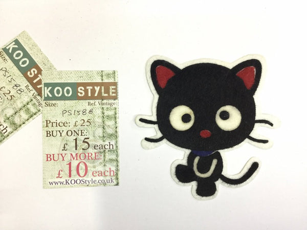 PS1588 - Black Cat (Iron on)